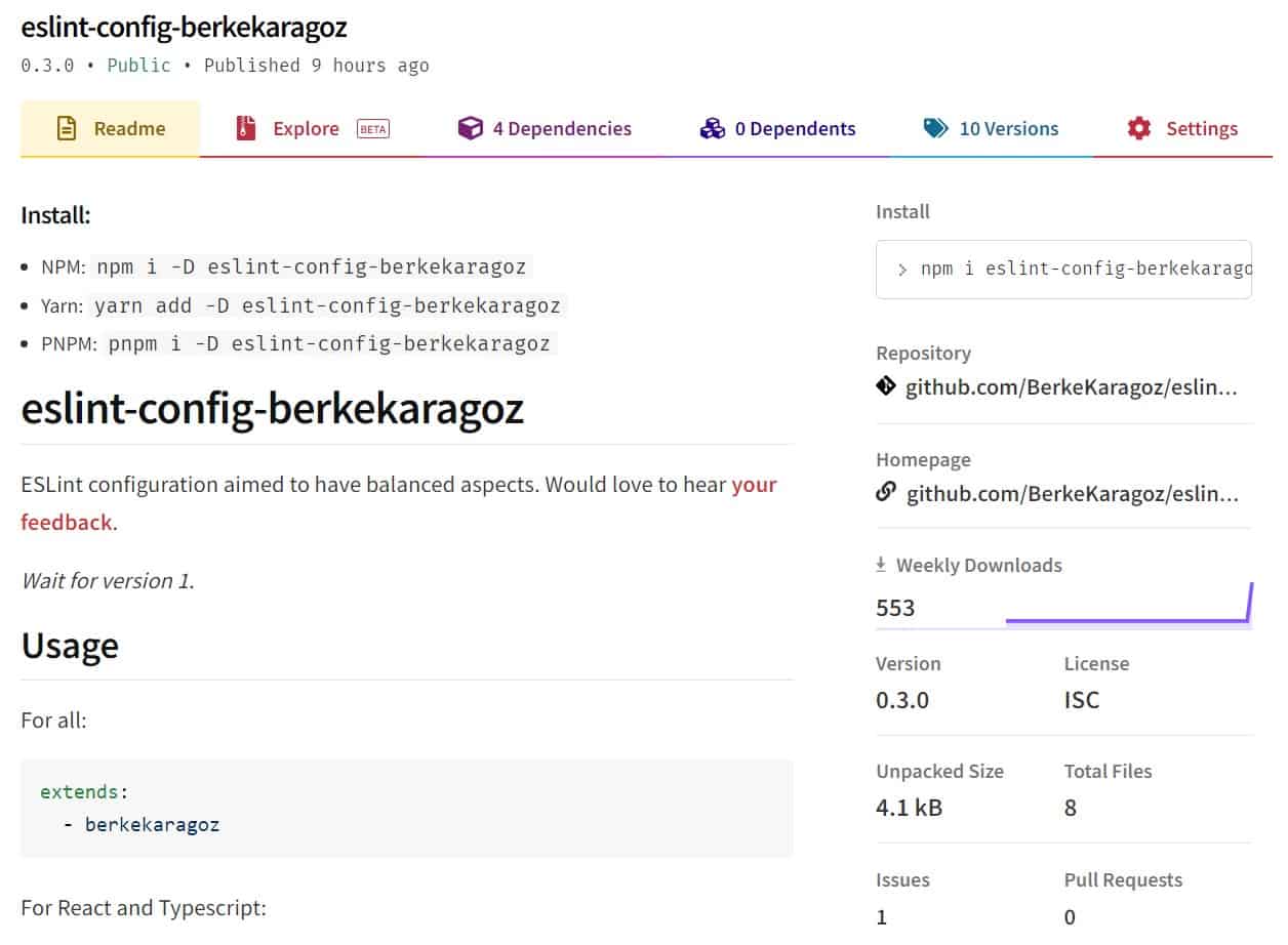 Make and Publish Your ESLint Config with pnpm in a Monorepo