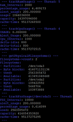 Resource Usage Tracker