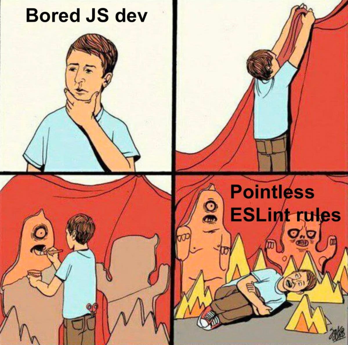 eslint rules meme