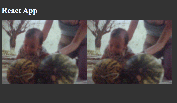 The project output screenshot